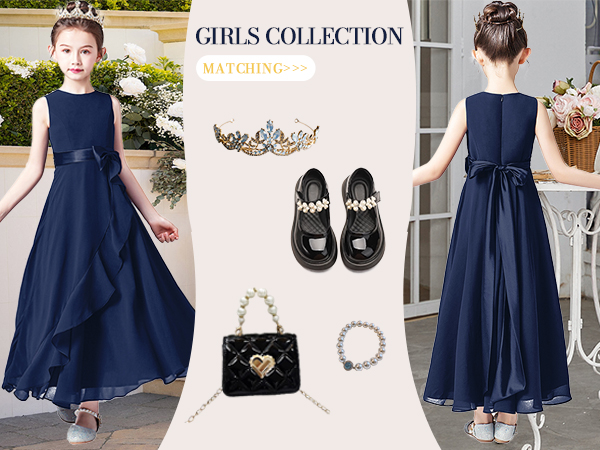 navy blue jr bridesmaids dress