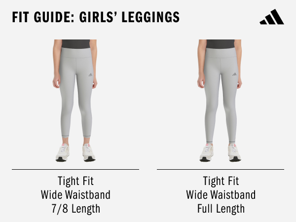 adidas girls leggings