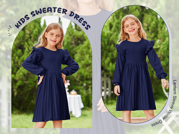 girls sweater dress