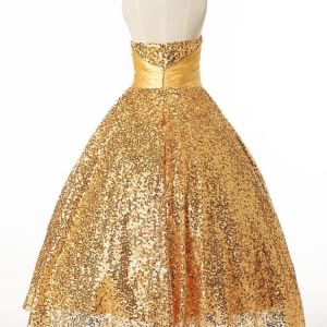 Girls pageant dress