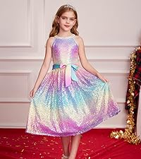 Girls sequin dress