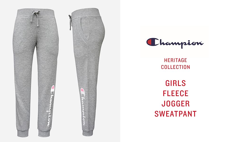 Girls Fleece Jogger Sweatpant