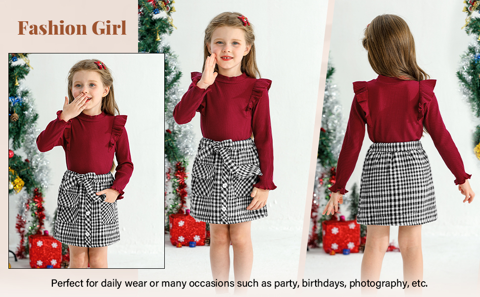 Cute Baby Girl Christmas Outfits