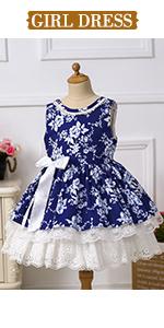 girl ruffle dress