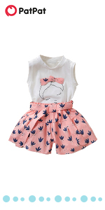 Girls Summer Clothes Set