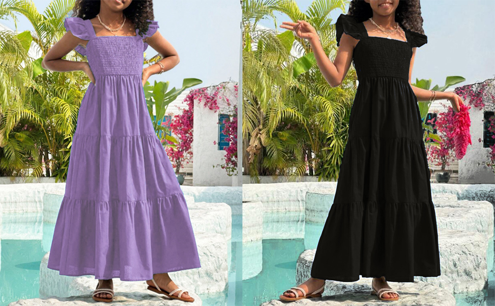 girls maxi dress