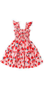 girls strawberry dress