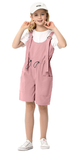 Loose Girls Bib Overalls