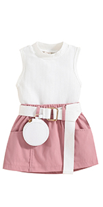 Toddler Girl Skirt Set