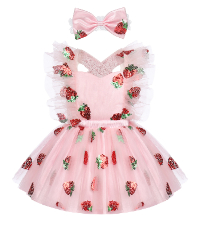 berry birthday dress