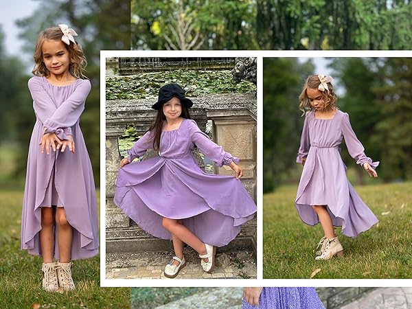 girls long sleeve dress