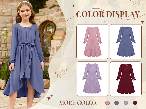 girls ruffle dress