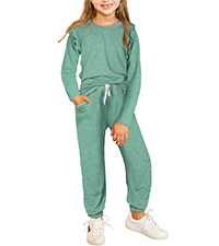 girls jogger set