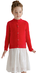 girls Christmas cardigan