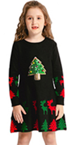 girls christmas dress