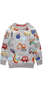 Little Boys Cotton Sweatshirts