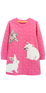 Pink Animals Dress