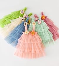 7050-baby girls summer tutu dress