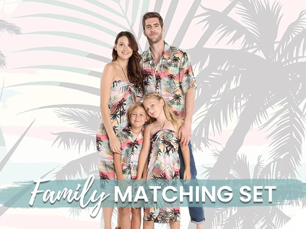 Neon Pastel Sunset - Family Matching