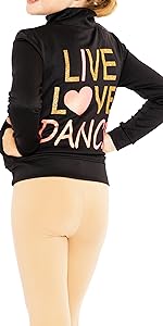 girl''s live love dance jacket comparable