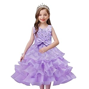 girls purple dress