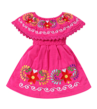 Girls Mexican Fiesta Dresses