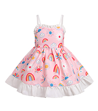 Girl Rainbow Dress