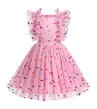 Girl Ruffle Princess Dress