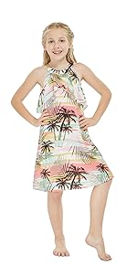 Hawaiian Ruffle Dress