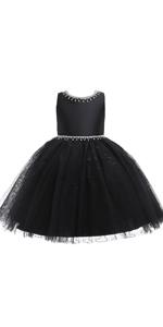 black toddler dress