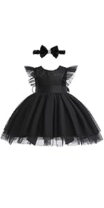 black dress for baby girl