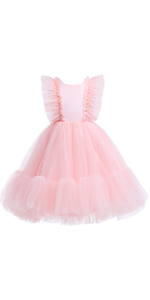 girls pink dress