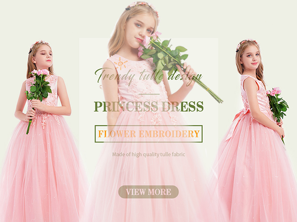 jr bridesmaid dresses for girls 7-16 flower girl dresses for wedding girls'' special occasion