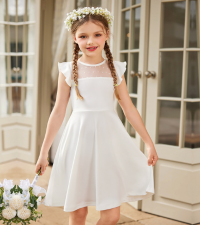 girls wedding guest dress