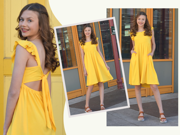 yellow dress for girls