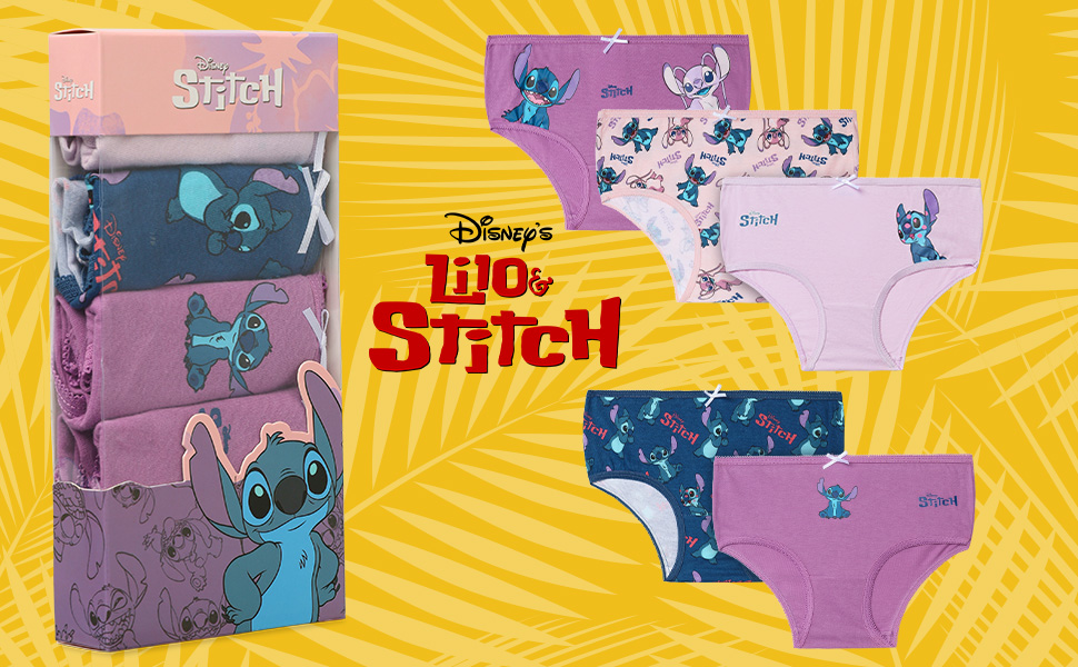 Disney Stitch Girls Panties