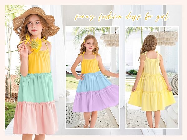 2024 kids summer dresses