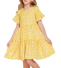 Girls summer dress girls dresses girls casual dress girls ruffle dress girls midi dress