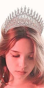 Rose gold crown