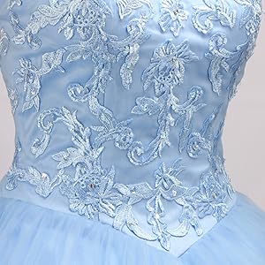 blue quinceanera dresses