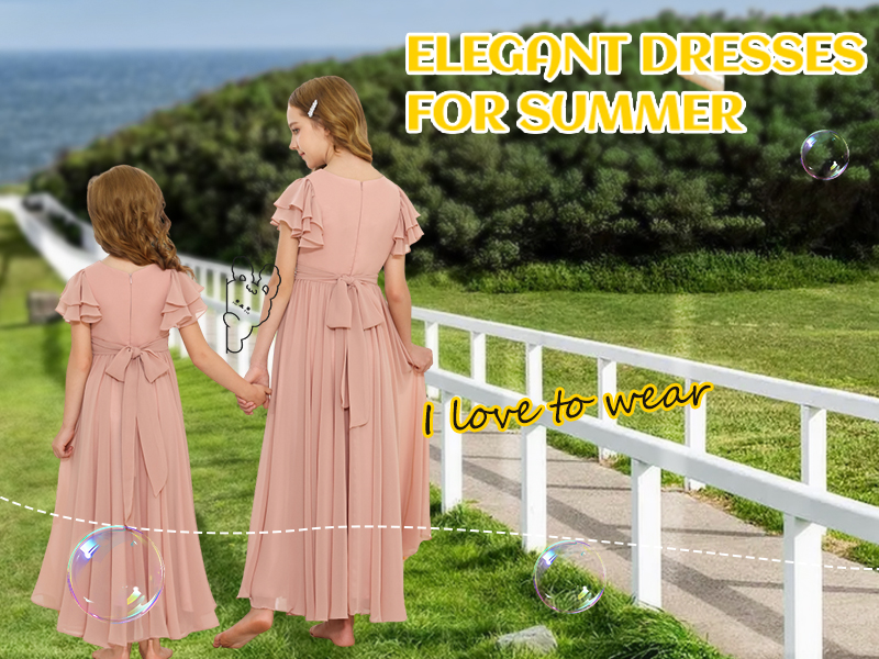 flower girl casual dress