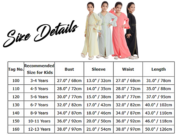 2 pieces girls abaya dress with hijab muslim abaya for girls abaya muslim girls moroccan