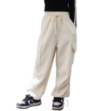 girls cargo sweatpants 