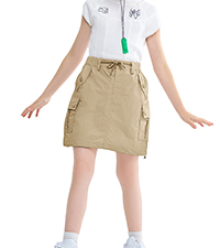 Girls Cargo Skirt