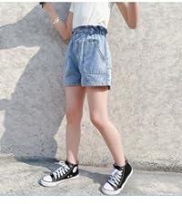 girls denim  shorts casual jeans shorts