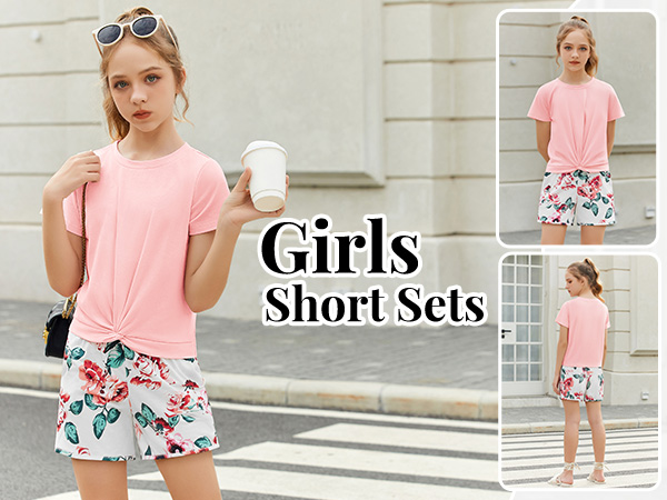 girls short sets