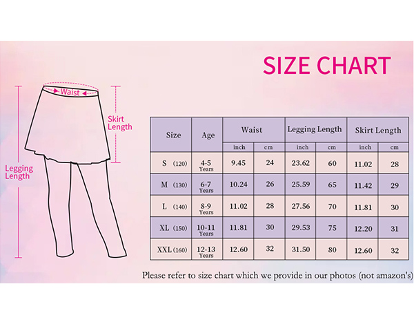 Measurement chart