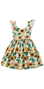 Girls Floral Dress