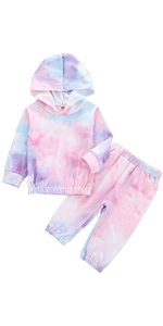 Girls Tie Dye Outfits