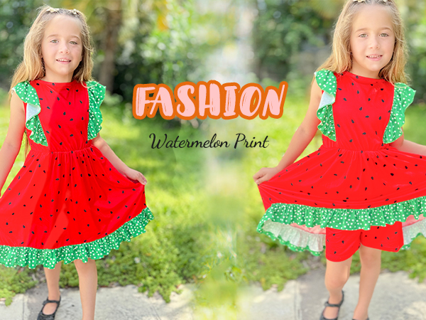 watermelon outfits for girls